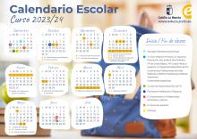 Calendario del curso escolar 2023/2024.